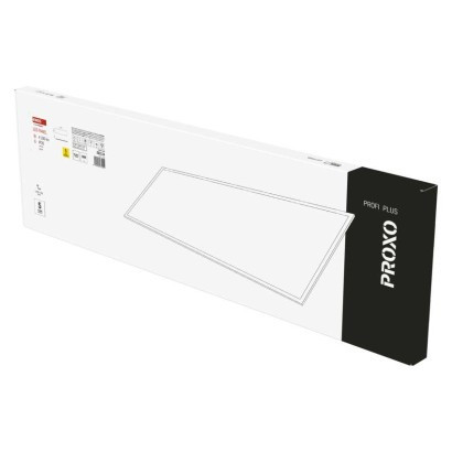 LED panel PROXO 30×120, obdĺžnikový biely, 33 W, neutrálna biela