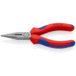 2502140 KNIPEX pliers, half-round with blades, two-component handles, length 140mm