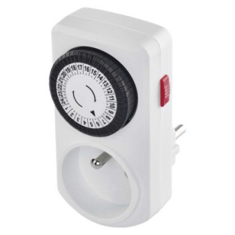 Timer - mechaniczne gniazdo przełączające 15FD/3A