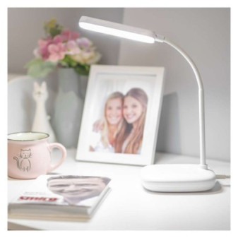 LED stolová lampa MOLLY, biela