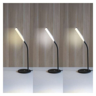 LED stolová lampa OSCAR, čierna