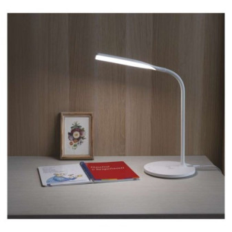 LED stolová lampa OSCAR, biela