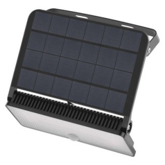 Solarny reflektor LED SOLO z czujnikiem ruchu, czarny, neutralny biały