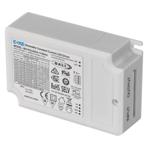 DALI ovládač pre LED svietidlá CC 1050mA 40W