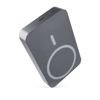 Powerbank EMOS WI 1046, 10 000 mAh, 20 W Bezdrôtová, sivá