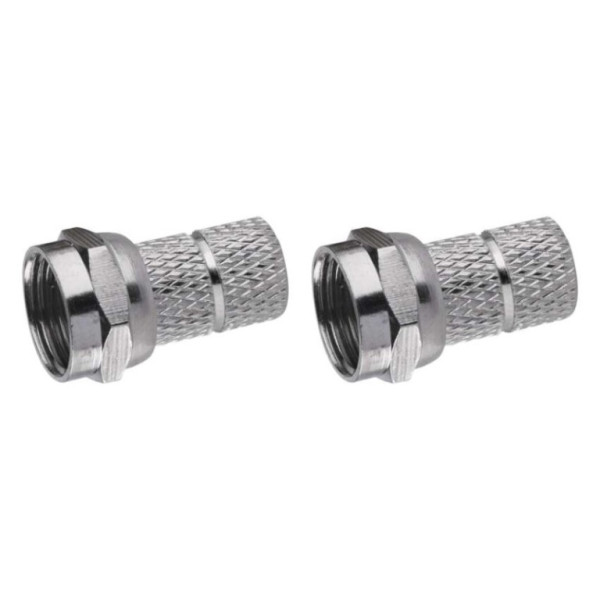F-fork connector for CB113 coax