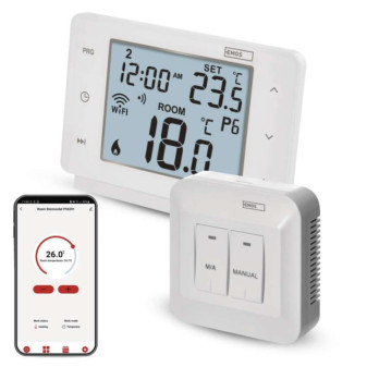Izbový programovateľný bezdrôtový WiFi termostat GoSmart P56211