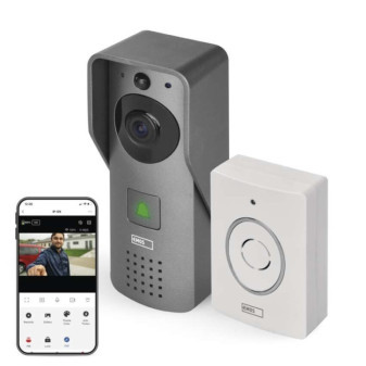 GoSmart Home drahtlose Video-Türklingel IP-09C mit WiFi