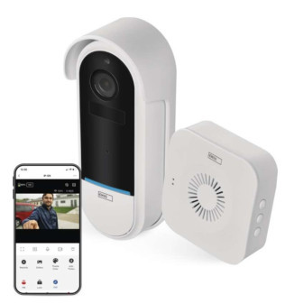 GoSmart Home kabellose batteriebetriebene Video-Türklingel IP-15S mit WiFi
