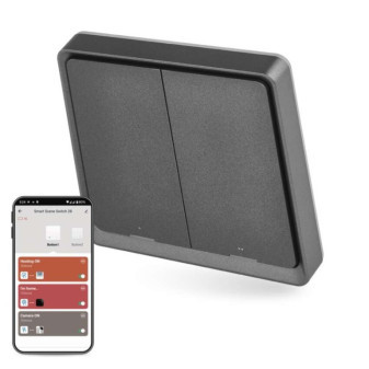 GoSmart Portable Scene Controller IP-2002ZB, ZigBee 3.0, 2-Tasten