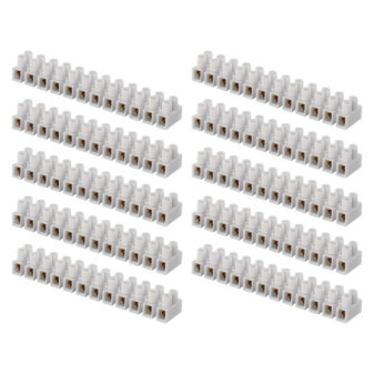 Listwa zaciskowa 12x4,0 mm biała