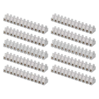 Listwa zaciskowa 12x10,0 mm biała