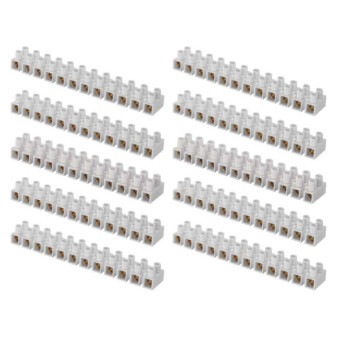 Listwa zaciskowa 12x16,0 mm biała