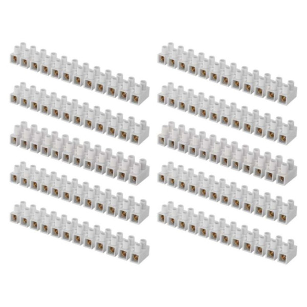 Terminal block 12x16,0 mm white