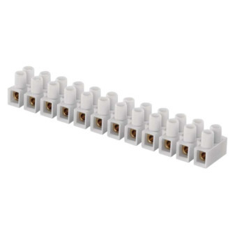 Listwa zaciskowa 12x4,0 mm biała