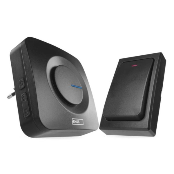 Battery-free wireless doorbell P5729B for socket