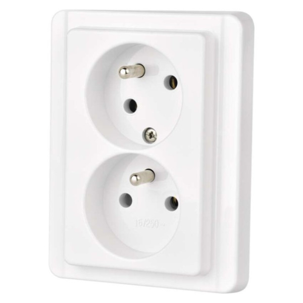 Double socket STANDARD 4FN15098.2101 B
