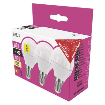 LED-Lampe Classic Mini Globe / E14 / 5 W (40 W) / 470 lm / warmweiß