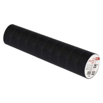 PVC izolačná páska 25mm / 10m čierna