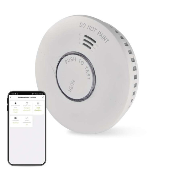 Detektor dymu GoSmart TS380C-HW s WiFi