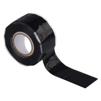 Silikonowa taśma wulkanizacyjna 25 mm / 3 m czarna