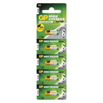 Alkalische Spezialbatterie GP 29A 1,5 V, 5 Stück
