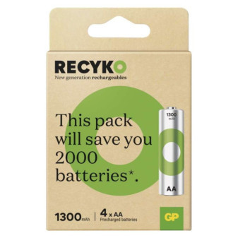 Nabíjacia batéria GP ReCyko 1300 AA (HR6)
