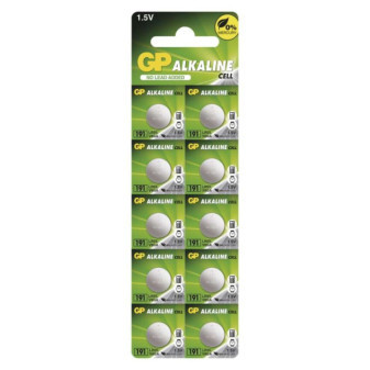 Bateria alkaliczna GP 191F (LR1120), 10 szt.