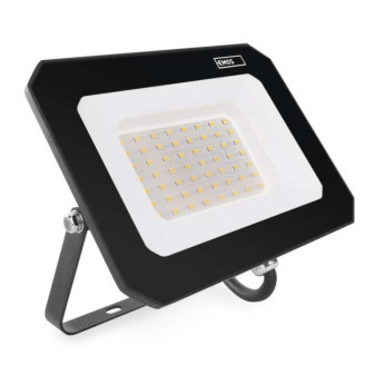 LED reflektor SIMPO 50 W, čierny, neutrálna biela