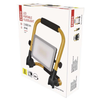 ILIO portable LED spotlight, 31W, yellow, neutral white