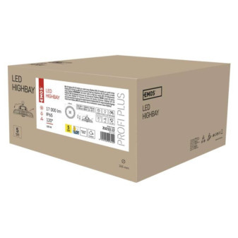 LED-Industrie-Pendelleuchte HIGHBAY ASTER 120° 100W