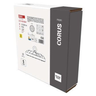 LED-Industrie-Pendelleuchte HIGHBAY CORUS 83W