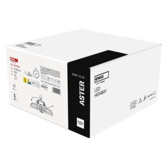 LED-Industrie-Pendelleuchte HIGHBAY ASTER 90° 100W