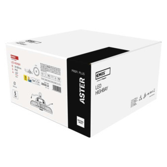 LED-Industrie-Pendelleuchte HIGHBAY ASTER 120° 100W