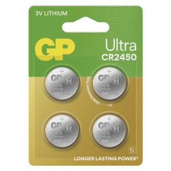 GP Ultra CR2450 Lithium-Knopfzellenbatterie