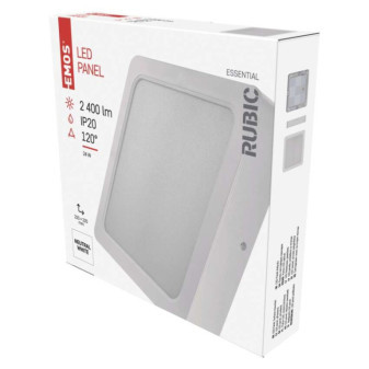 LED luminaire RUBIC, square, 24W neutral white