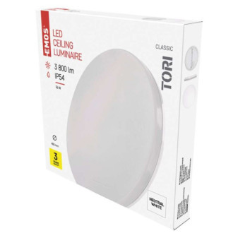 LED svietidlo TORI, okrúhle biele 36W neutrálna biela, IP54