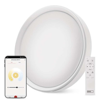Inteligentné LED svietidlo GoSmart, zapustené, kruhové, 30W, CCT, stmievateľné, WiFi