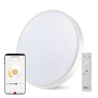 Inteligentné LED svietidlo GoSmart, montážne, kruhové, 45 W, CCT, stmievateľné, WiFi