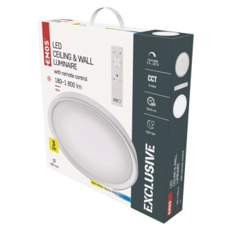 LED-Leuchte ILVI, rund 30W, dimmbar. mit CCT-Änderung