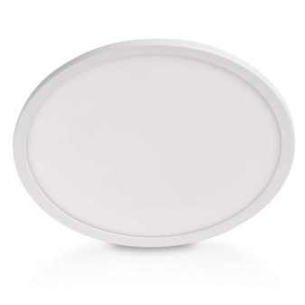 LED-Leuchte FLORI rund, weiß, 18W, neutralweiß