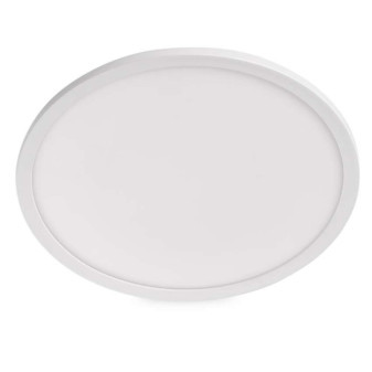 LED-Leuchte FLORI rund, weiß, 22W, neutralweiß