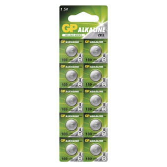 Alkalická gombíková batéria GP 189F (LR54)