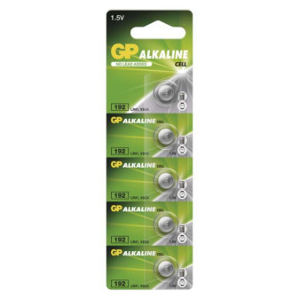 Alkalická gombíková batéria GP 192F (LR41)