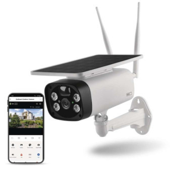 GoSmart Outdoor-Batteriekamera IP-600 EYE mit WiFi und Solarpanel