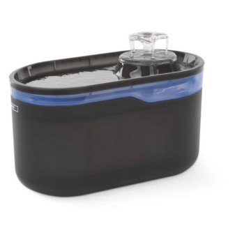 Fontána na vodu Pet Care, 2,6 l, sivá