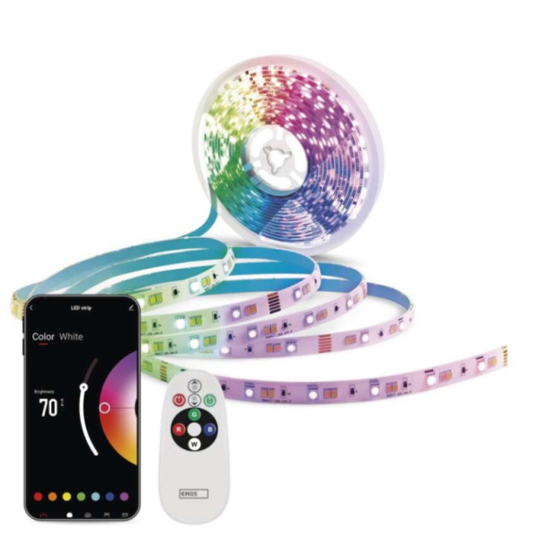 GoSmart LED-Leiste WiFi 5 m, 22W, 1400lm, RGB/CCT