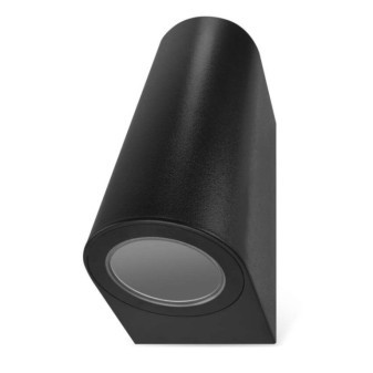 Záhradné nástenné svietidlo LED OCULUS, 8,8 × 6,7 × 15,3 cm, 2 × GU10, 35 W