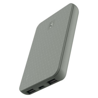 Powerbank GP B  Series, 5 000 mAh, 12 W, zeleno-sivá