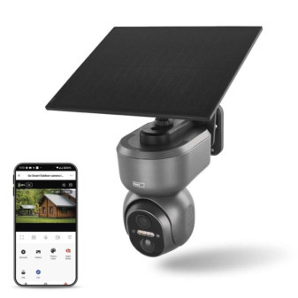 GoSmart drehbare Außenkamera IP-6000 OWL mit 4G/LTE, grau